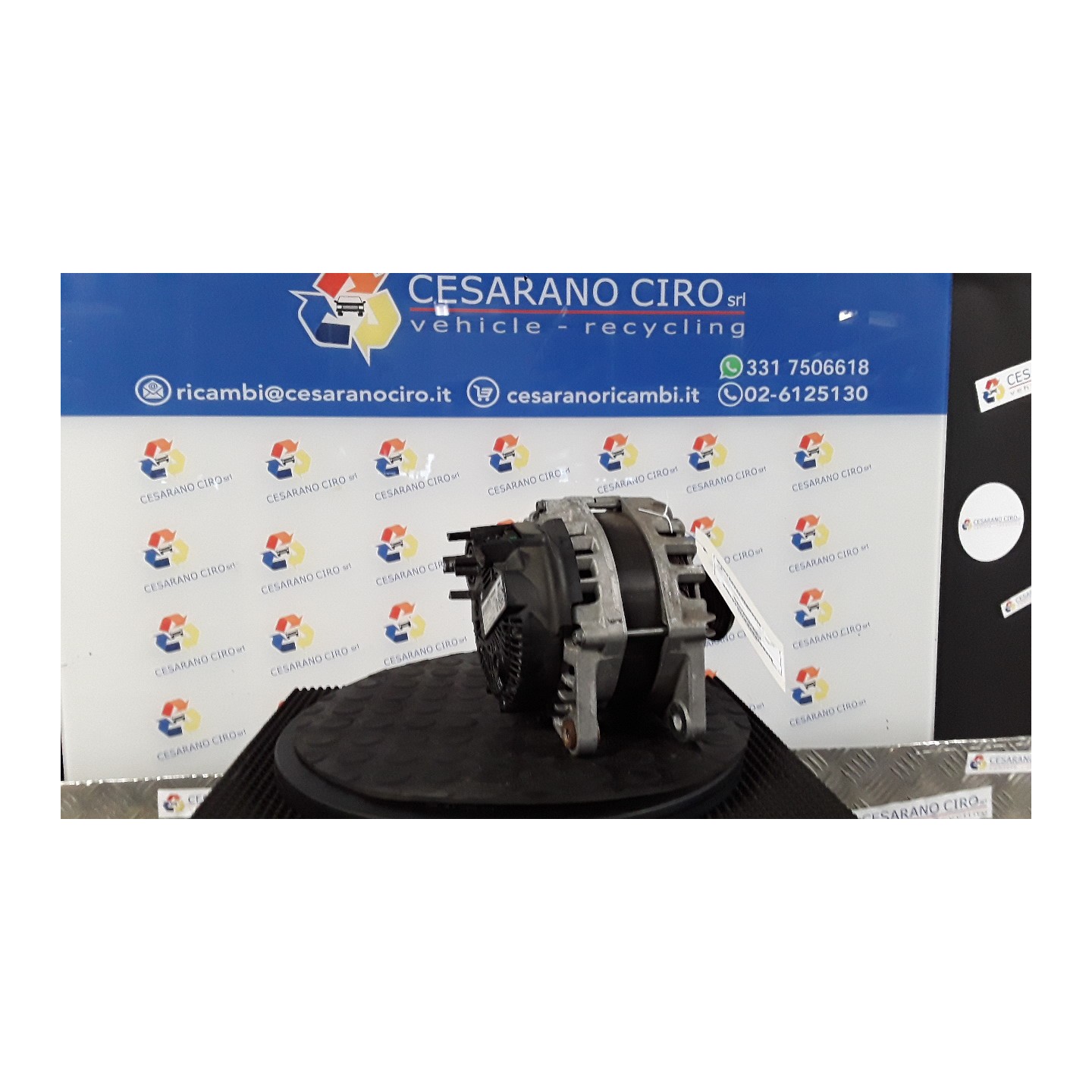 ALTERNATORE 120AMP 128 DACIA DUSTER (01/18-03/22) K9KU8 231002949R