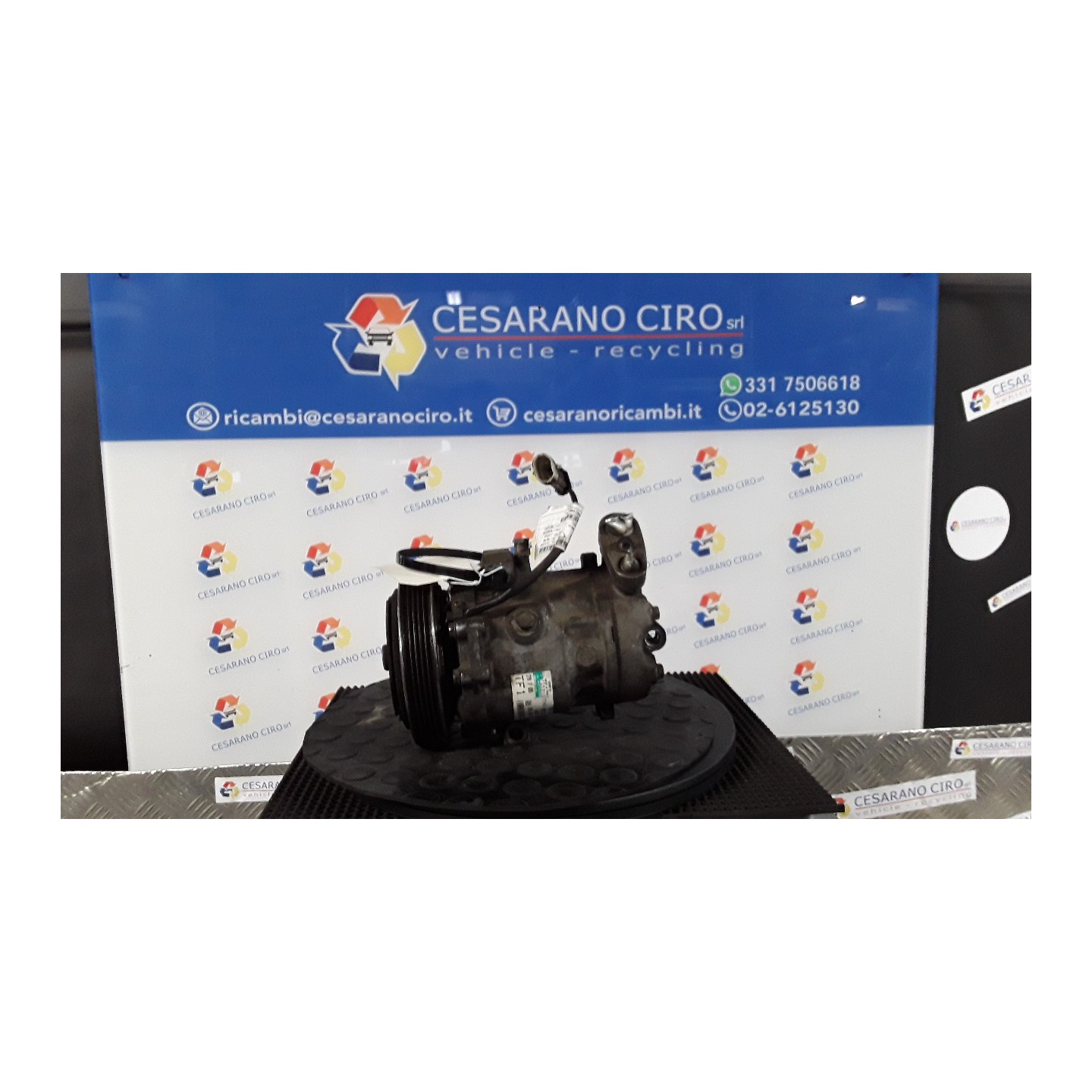 COMPRESSORE A/C T.44001048 071 OPEL CORSA (X01) (10/00-06/06) Z12XEP 9132918
