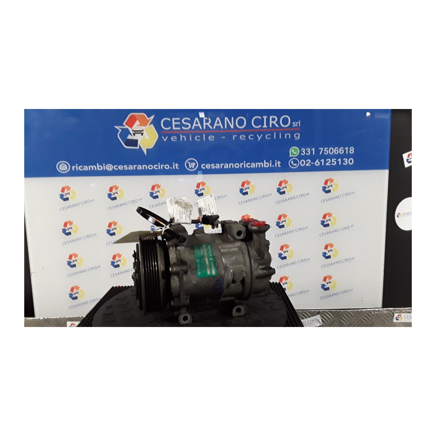 COMPRESSORE A/C 085 FORD FIESTA (CBK) (12/05-12/08) HHJB 1334194