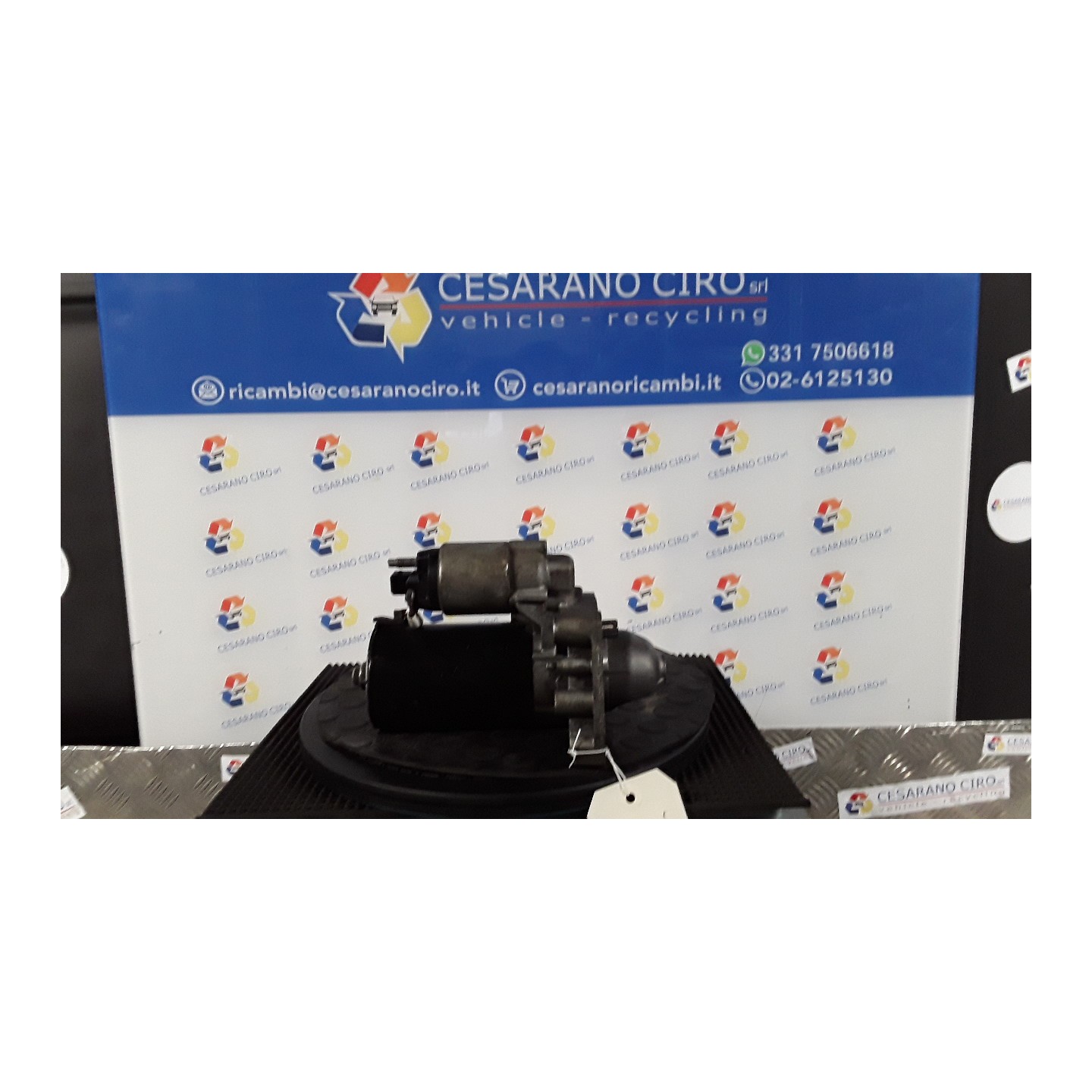 MOTORINO AVVIAMENTO 0,95 KW 105 MINI MINI CLUBMAN (R55) (09/07-08/1 N14B16A 12417552105