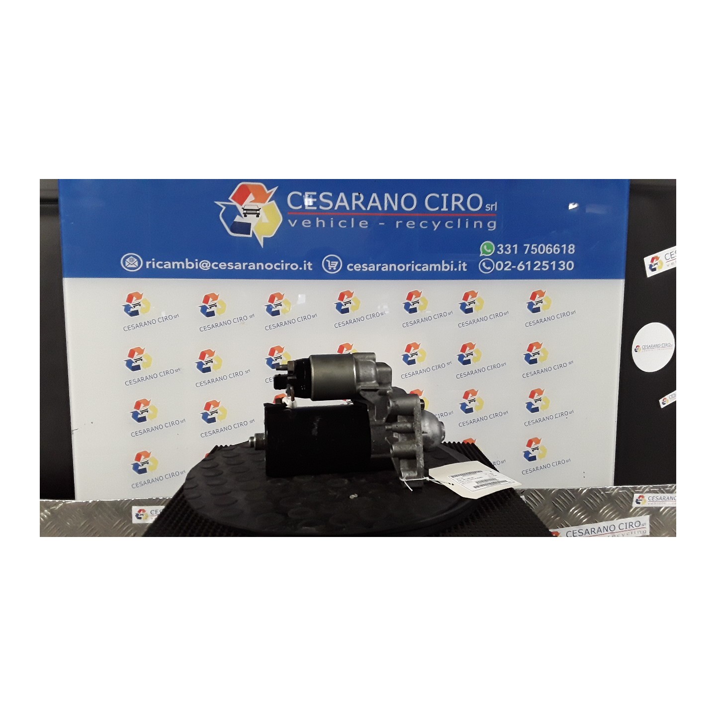 MOTORINO AVVIAMENTO 0,95 KW 106 MINI MINI CLUBMAN (R55) (09/07-08/1 N14B16A 12417552105