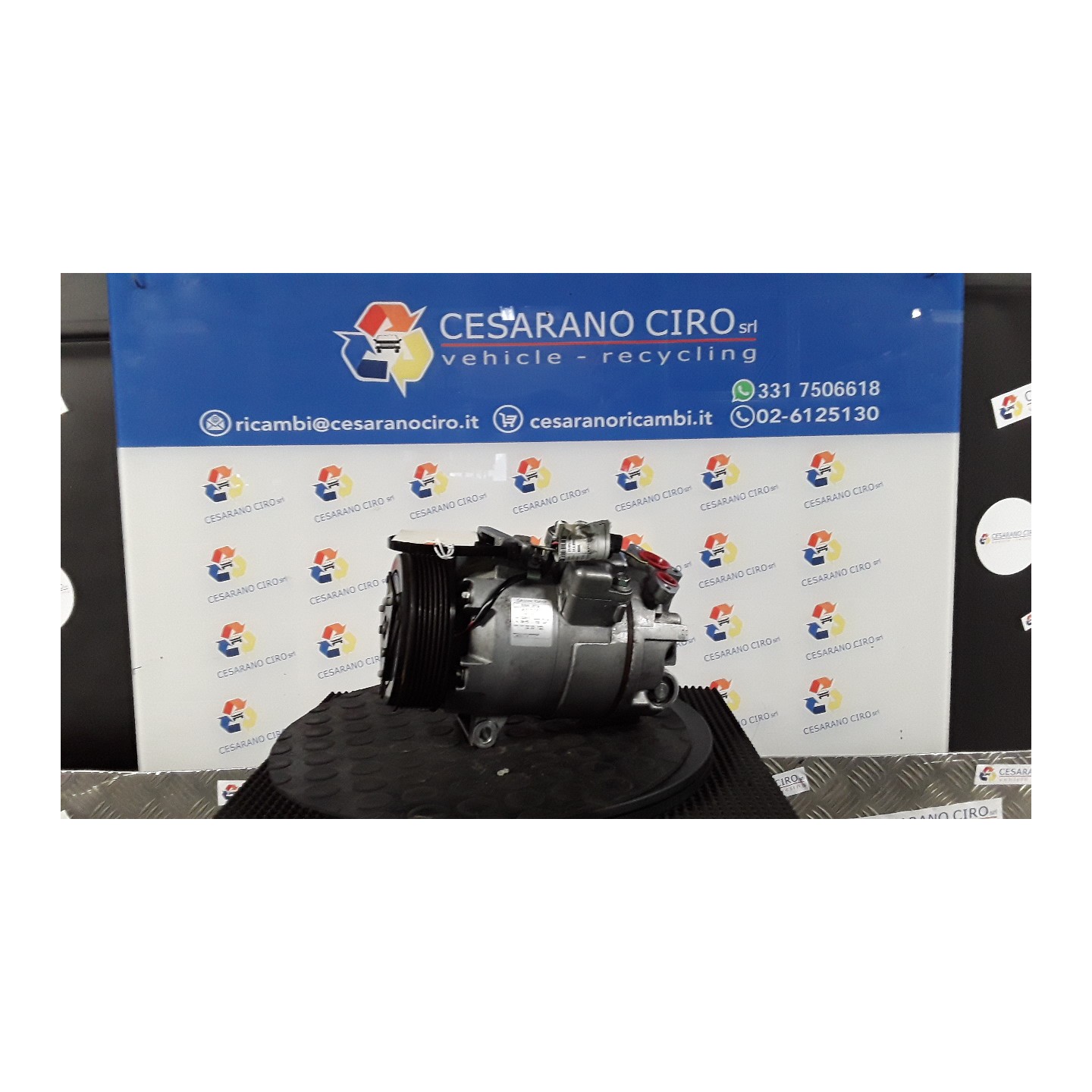 COMPRESSORE A/C 114 NISSAN QASHQAI (J10E/JJ10E) (02/07-12 M9R 92610JD70A