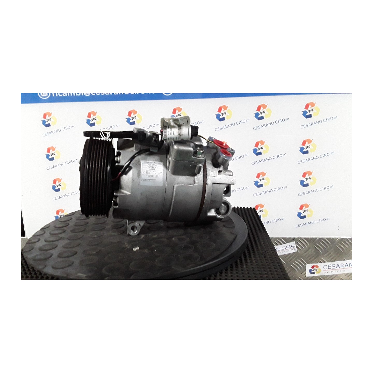 COMPRESSORE A/C 114 NISSAN QASHQAI (J10E/JJ10E) (02/07-12 M9R 92610JD70A