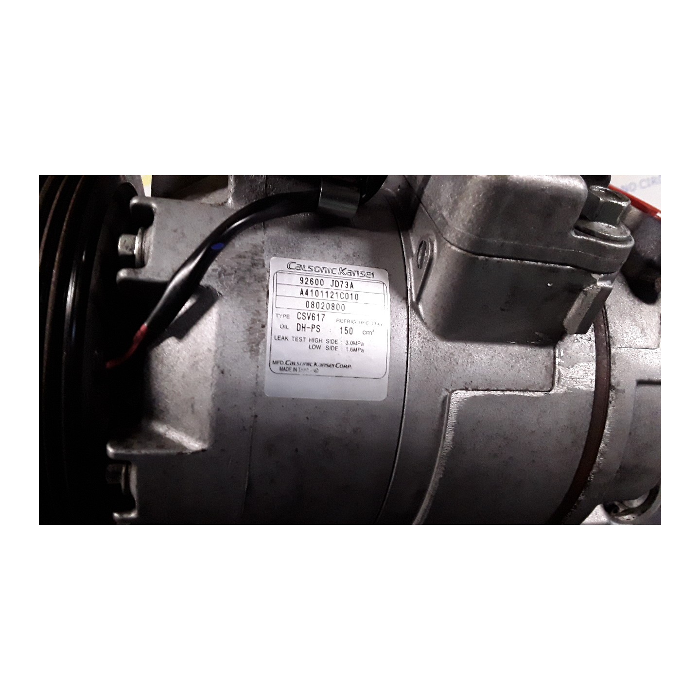 COMPRESSORE A/C 114 NISSAN QASHQAI (J10E/JJ10E) (02/07-12 M9R 92610JD70A