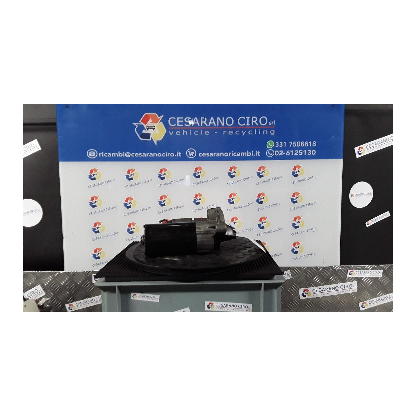 MOTORINO AVVIAMENTO 126 PEUGEOT 206 (09/98-06/09) WJY 5802FJ