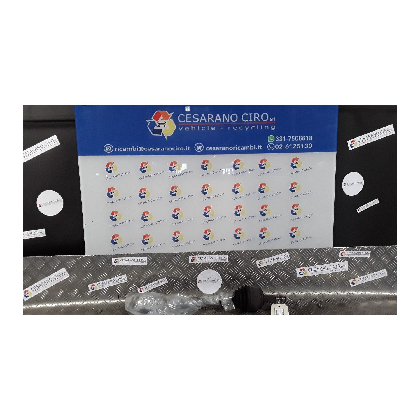 SEMIALBERO ANT. COMPL. SX. 047 FIAT 500 (3P) (07/07-01/15) 169A3000 51787864
