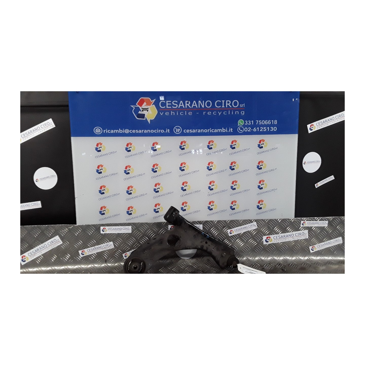 BRACCIO OSCILLANTE SOSP. ANT. DX. 048 CHEVROLET (DAEWOO) AVEO (T300) (05/11-) A13DTC 95017036
