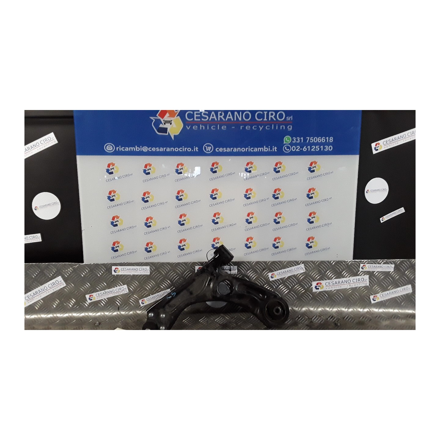BRACCIO OSCILLANTE SOSP. ANT. SX. 049 CHEVROLET (DAEWOO) AVEO (T300) (05/11-) A13DTC 95017035