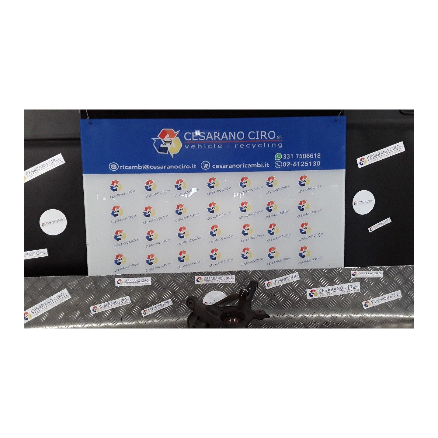 MONTANTE SOSP. ANT. C/ABS SX. 051 CHEVROLET (DAEWOO) AVEO (T300) (05/11-) A13DTC 96979004