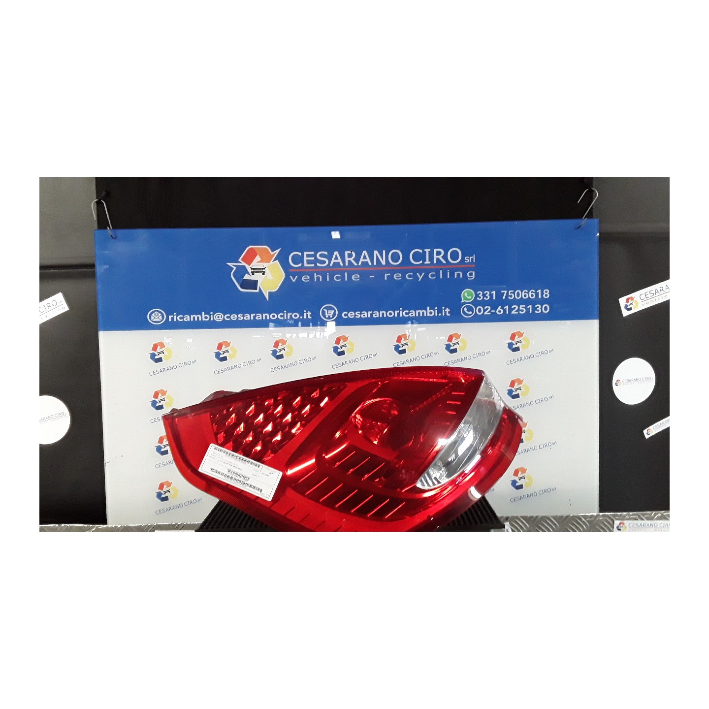 FANALE POST. SX. 150 FORD FIESTA (CB1) (09/08-10/13) F6JD 1709553