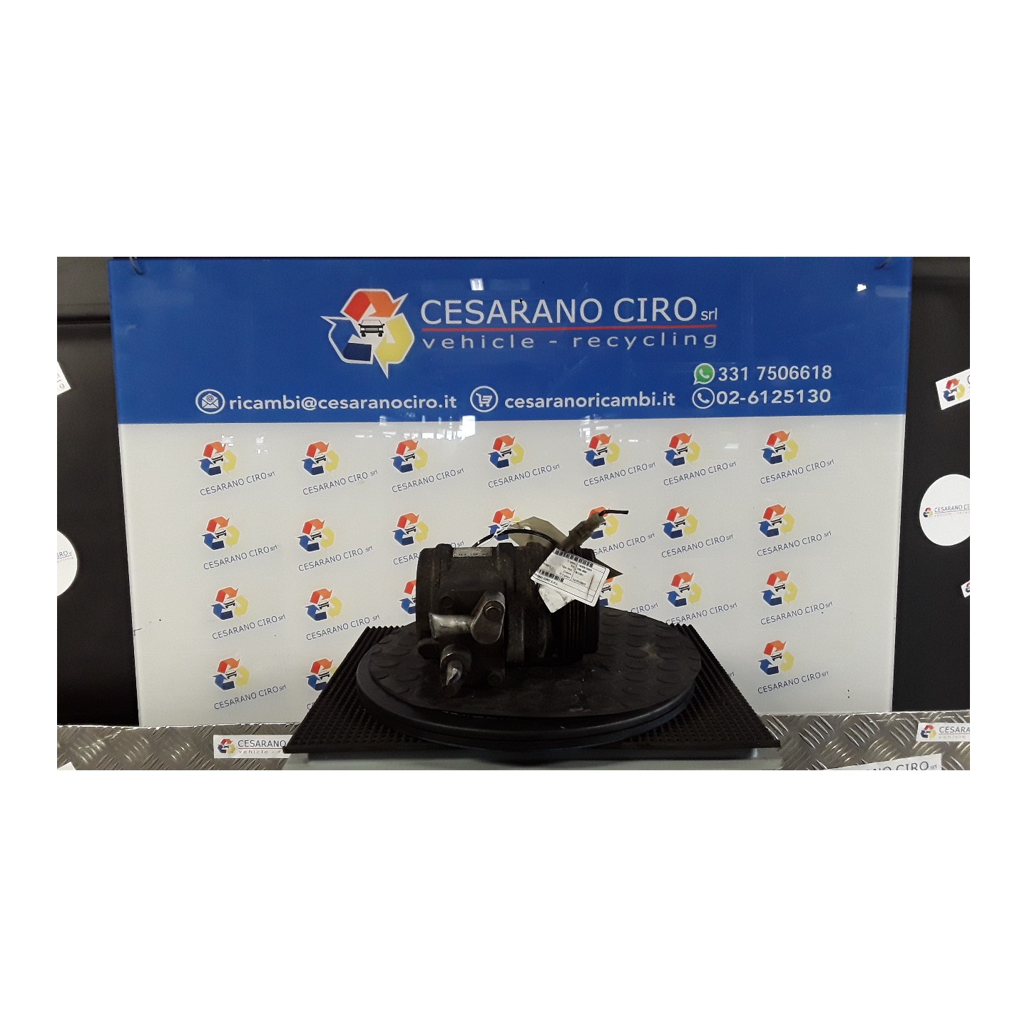 COMPRESSORE A/C 209 CHEVROLET (DAEWOO) KALOS (T200) (09/02-01/05) B12S1 96473634