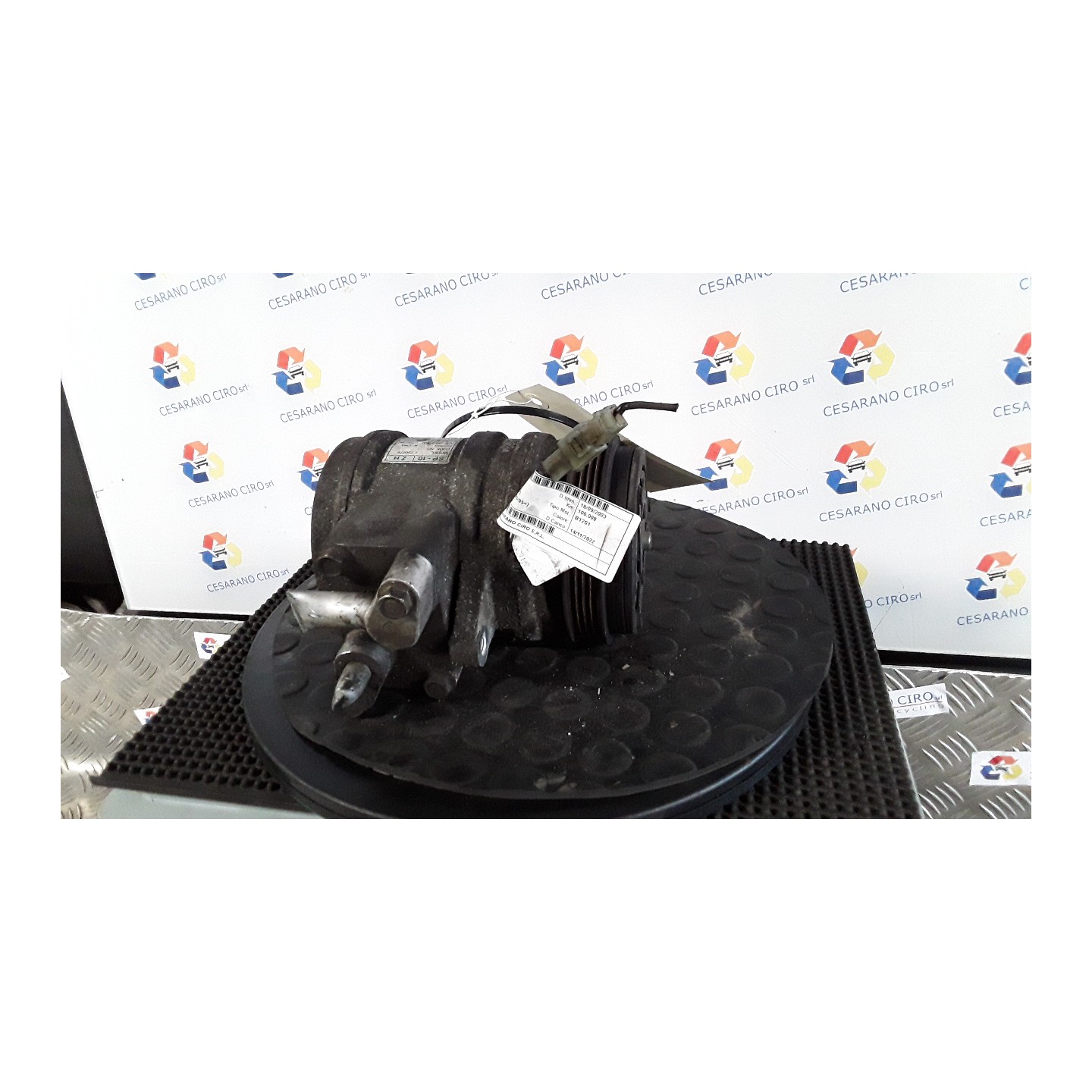 COMPRESSORE A/C 209 CHEVROLET (DAEWOO) KALOS (T200) (09/02-01/05) B12S1 96473634