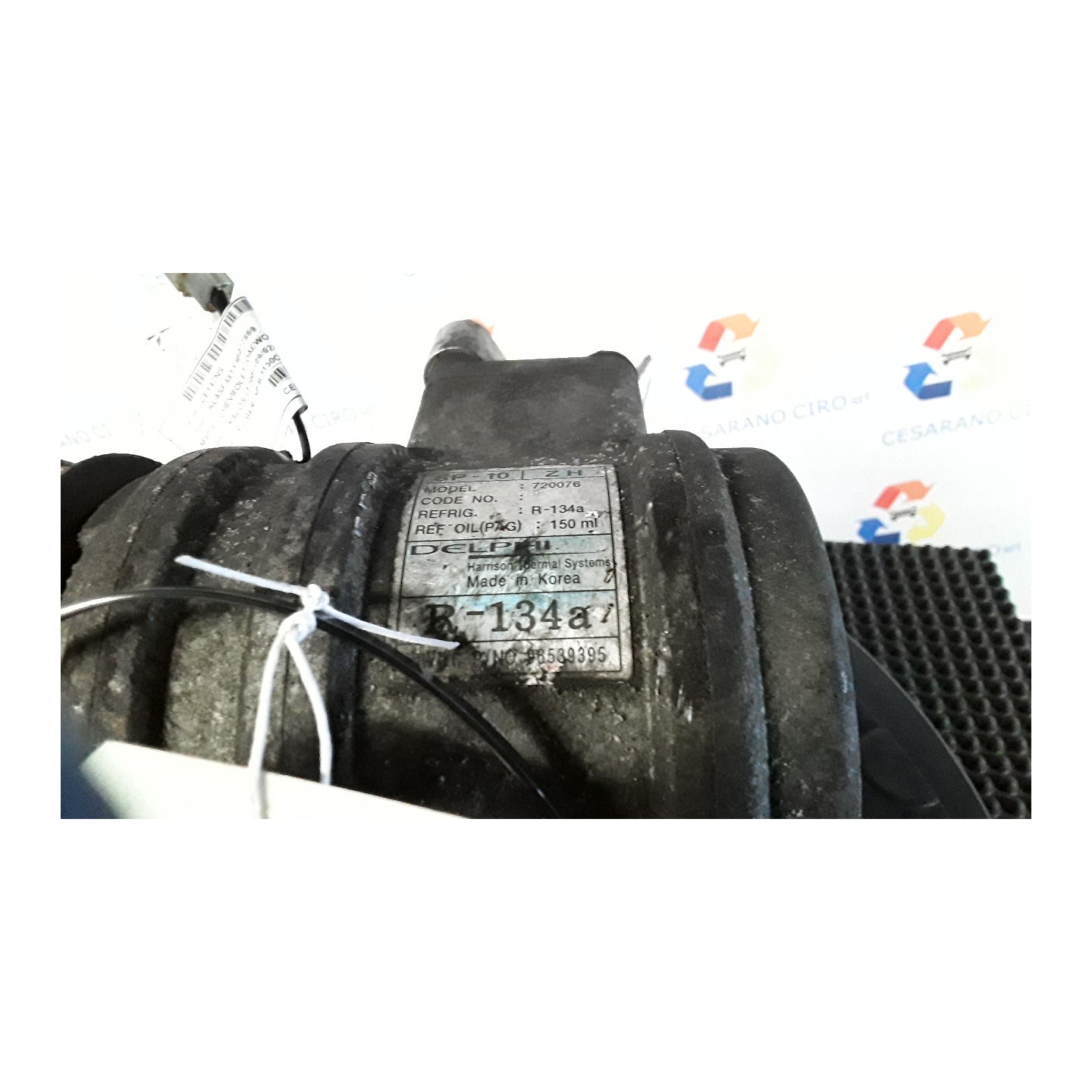 COMPRESSORE A/C 209 CHEVROLET (DAEWOO) KALOS (T200) (09/02-01/05) B12S1 96473634
