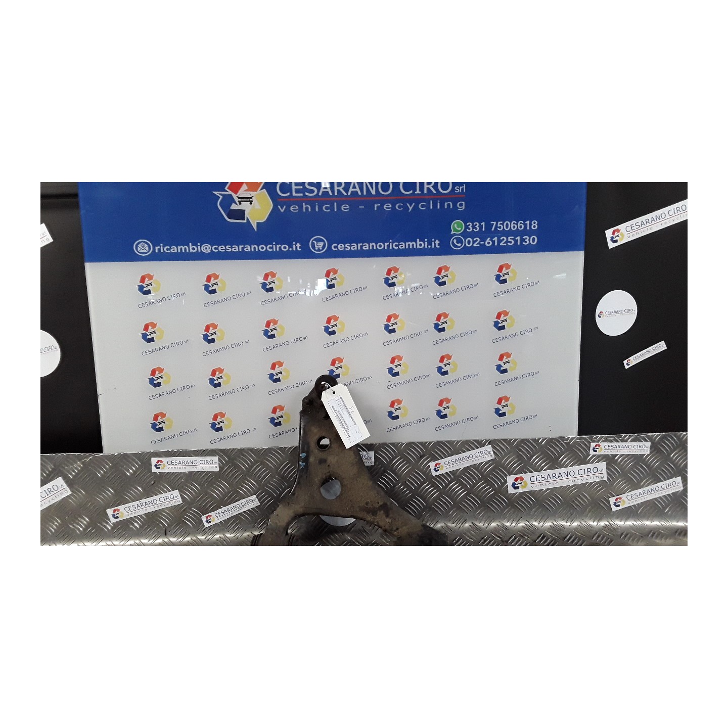 BRACCIO OSCILLANTE SOSP. ANT. DX. 236 MERCEDES-BENZ CLASSE B (T245) (03/05-03/13) 640941 A1693301007