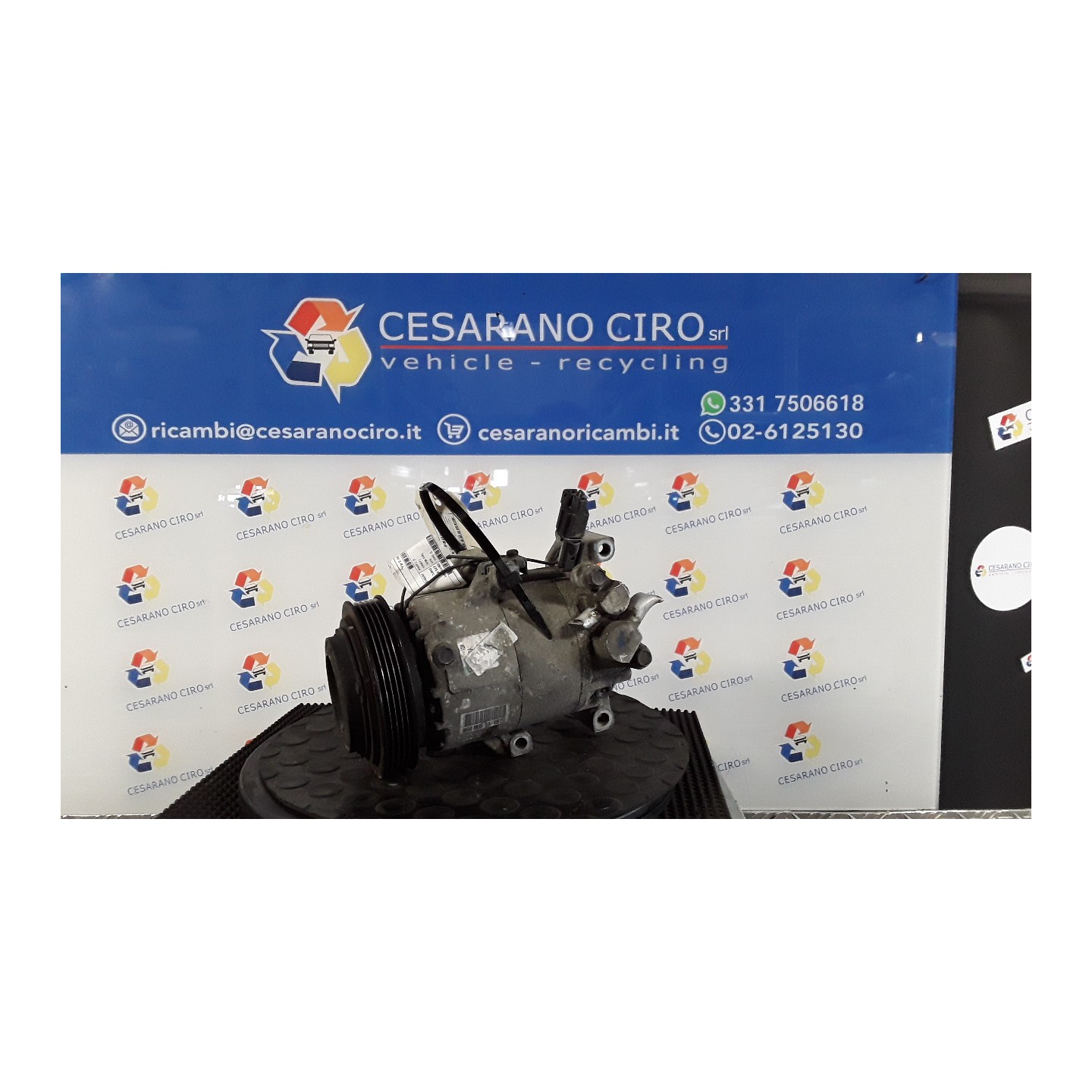 COMPRESSORE A/C 243 HYUNDAI I20 (01/09-) D4FC 977011J200