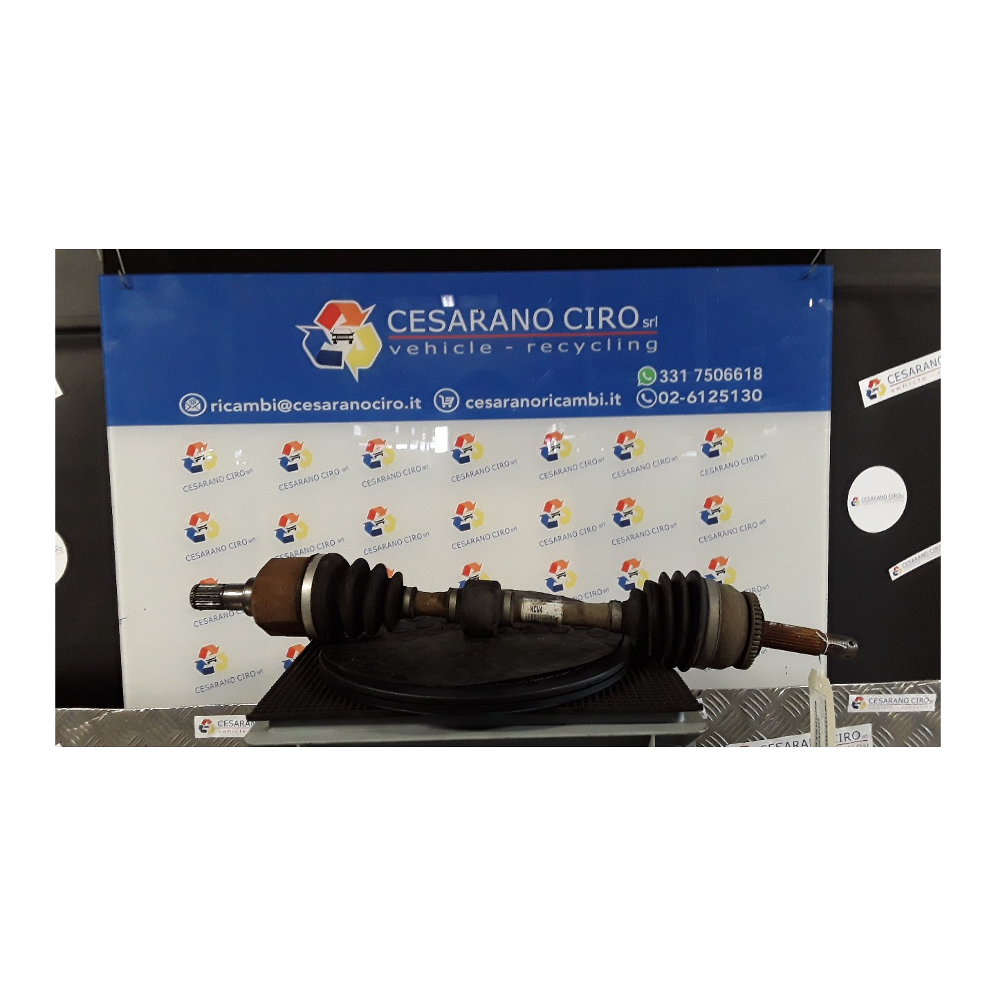 SEMIALBERO ANT. COMPL. SX. 245 HYUNDAI I20 (01/09-) D4FC 495001J400