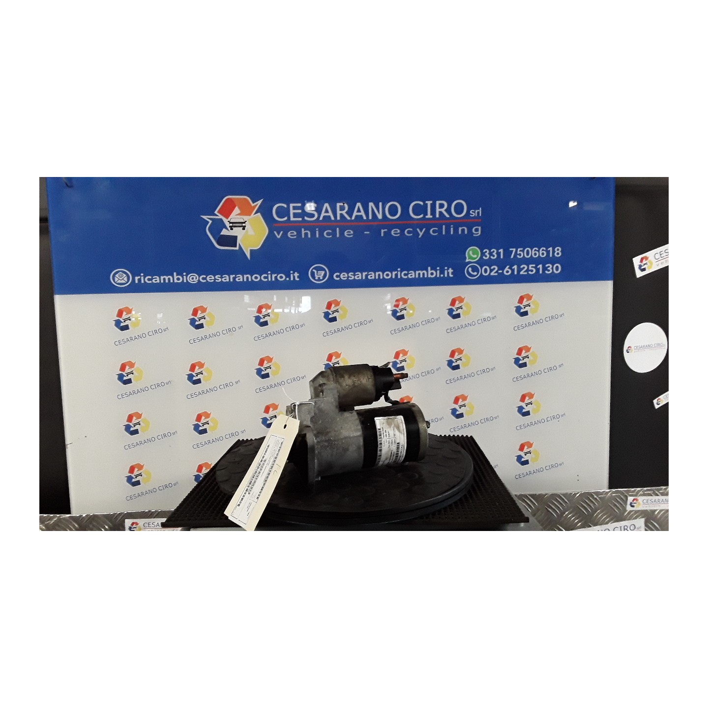 MOTORINO AVVIAMENTO 031 RENAULT MEGANE 2A SERIE (09/02-02/06) K9KP7 8200584685