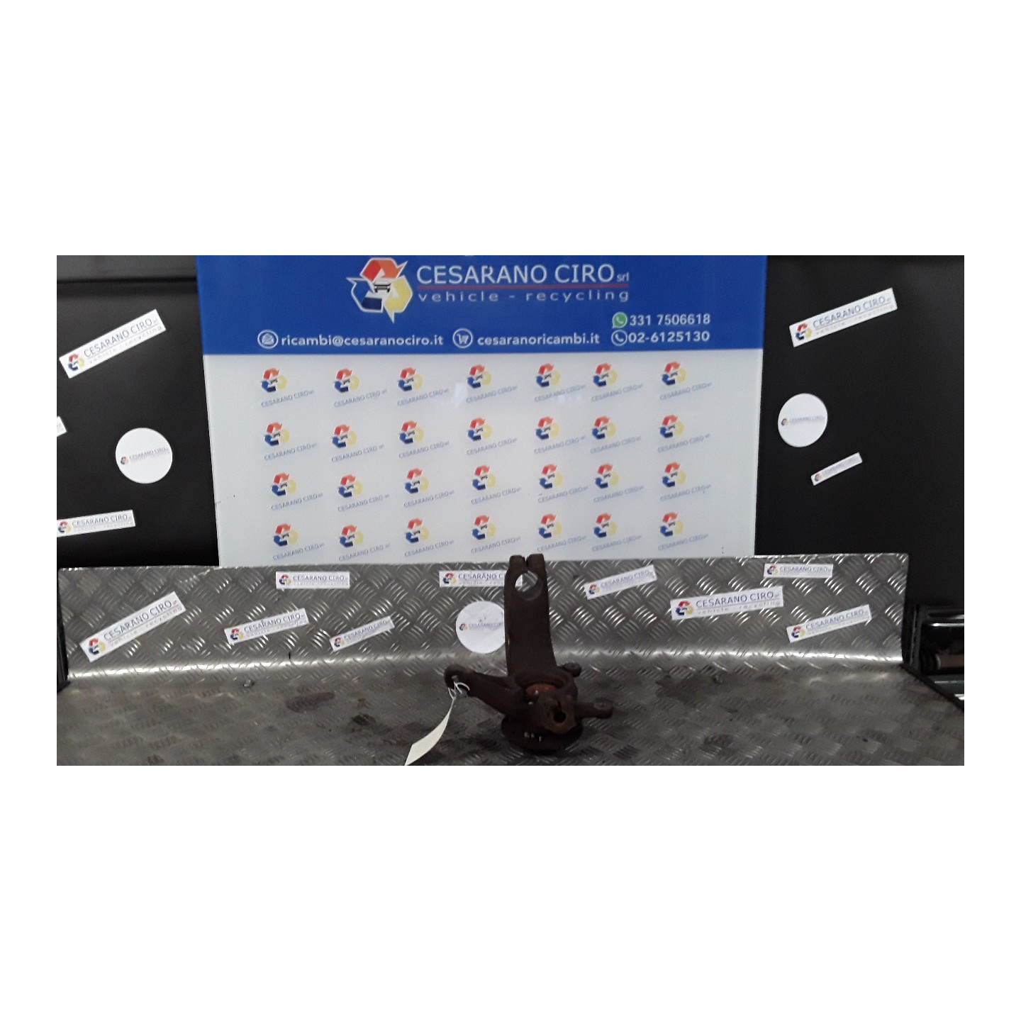 MONTANTE SOSP. ANT. SX. 051 RENAULT MEGANE 2A SERIE (09/02-02/06) K9KP7 8200297026