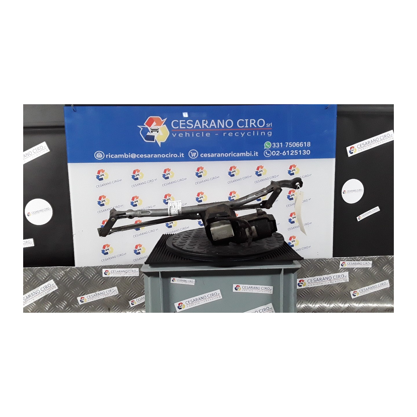 MOTORINO TERGIPARABREZZA 122 FIAT PUNTO 1A SERIE (11/93-10/99) 176B2000 9943879