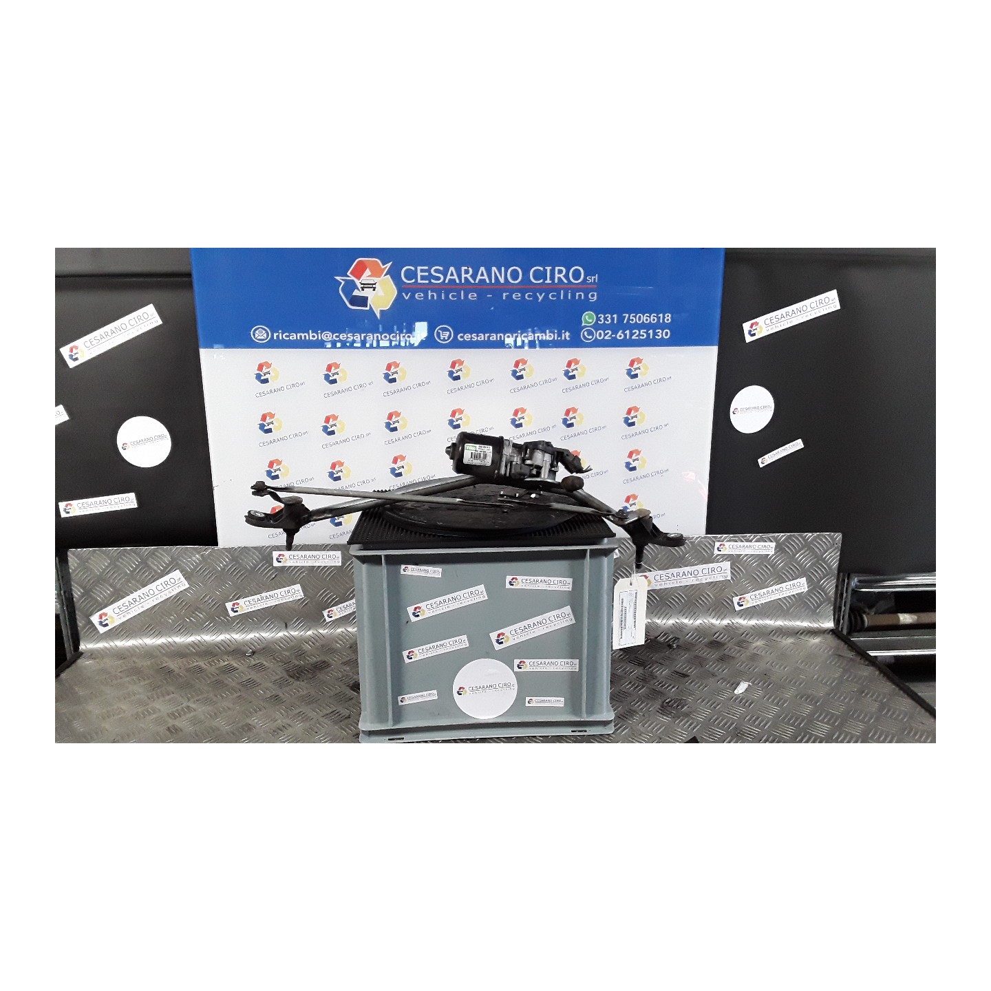 MOTORINO TERGIPARABREZZA 134 RENAULT KANGOO (01/08-) K4MK8 7701066449