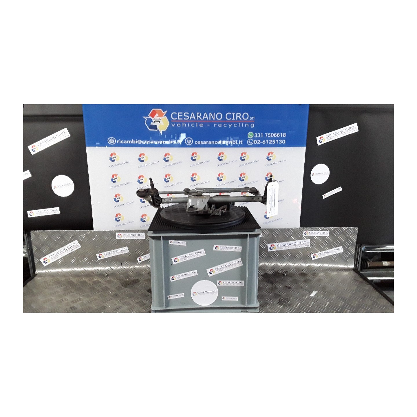 MECCANISMO TERGIPARABREZZA CON MOTORINO 159 SEAT LEON (10/12-10/17) CRM 5F1955023B