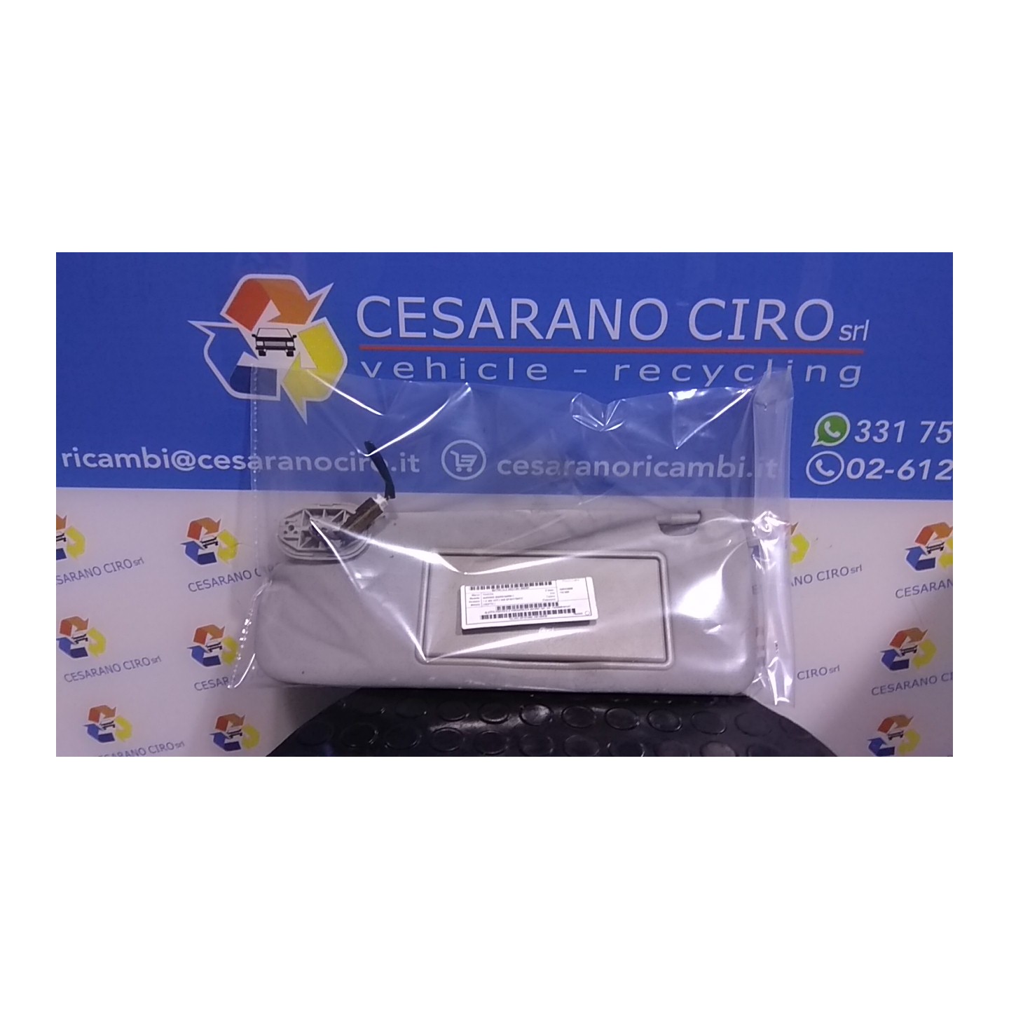ALETTA PARASOLE PARABREZZA AVORIO 04- SX. 201 TOYOTA AVENSIS (04/03-04/09) 1ADFTV 7432005151A1