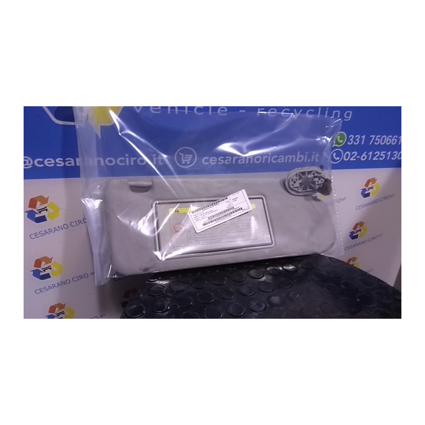 ALETTA PARASOLE PARABREZZA AVORIO 04- DX. 202 TOYOTA AVENSIS (04/03-04/09) 1ADFTV 7431005161A1