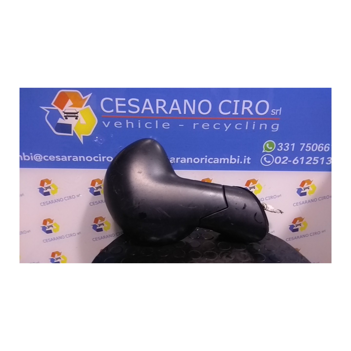 RETROVISORE EST. TERMICO REGOLAZ. ELETTR. DX. 207 FIAT MULTIPLA (1F) (06/98-05/02) 182B4000 735252080