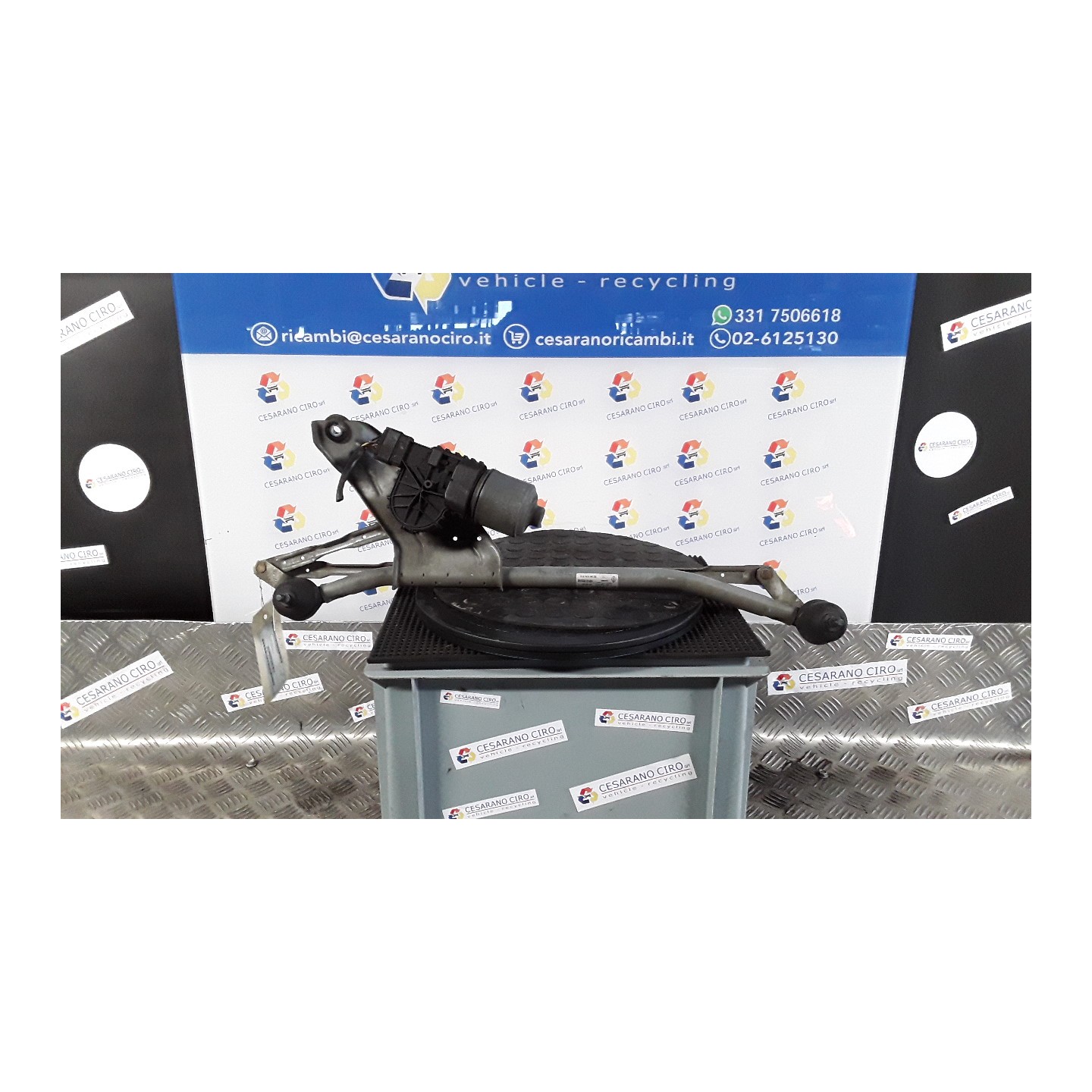 MOTORINO TERGIPARABREZZA 209 DACIA LOGAN (11/05-10/08) K9K87 6001547913