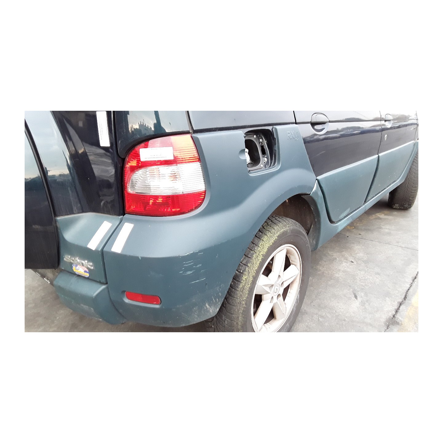 PARAURTI POST. LAT. DX. 020 RENAULT SCENIC RX 4 (02/00-06/03) F4RC7 7700435886