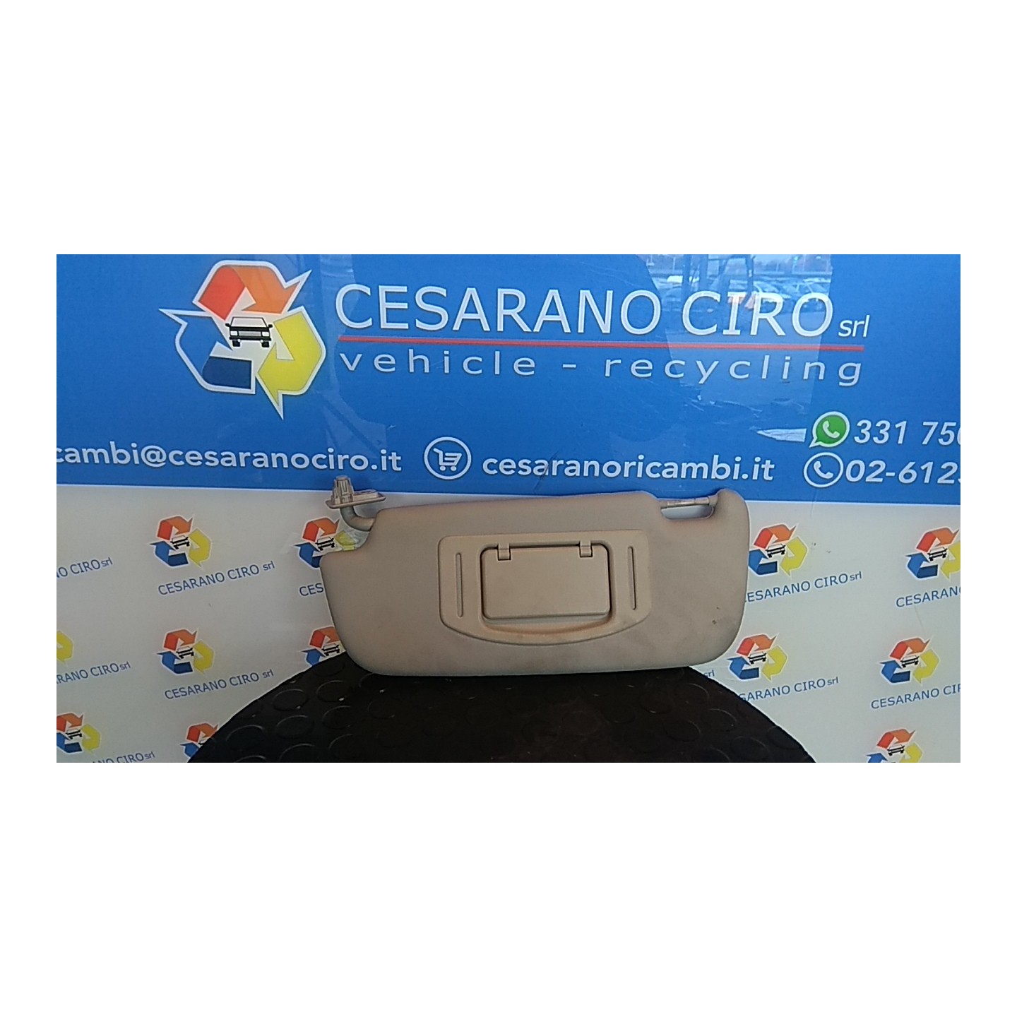 ALETTA PARASOLE PARABREZZA SX. 102 SMART FORFOUR (W454) (01/04-10/07) 134910 A4548100910CH0A