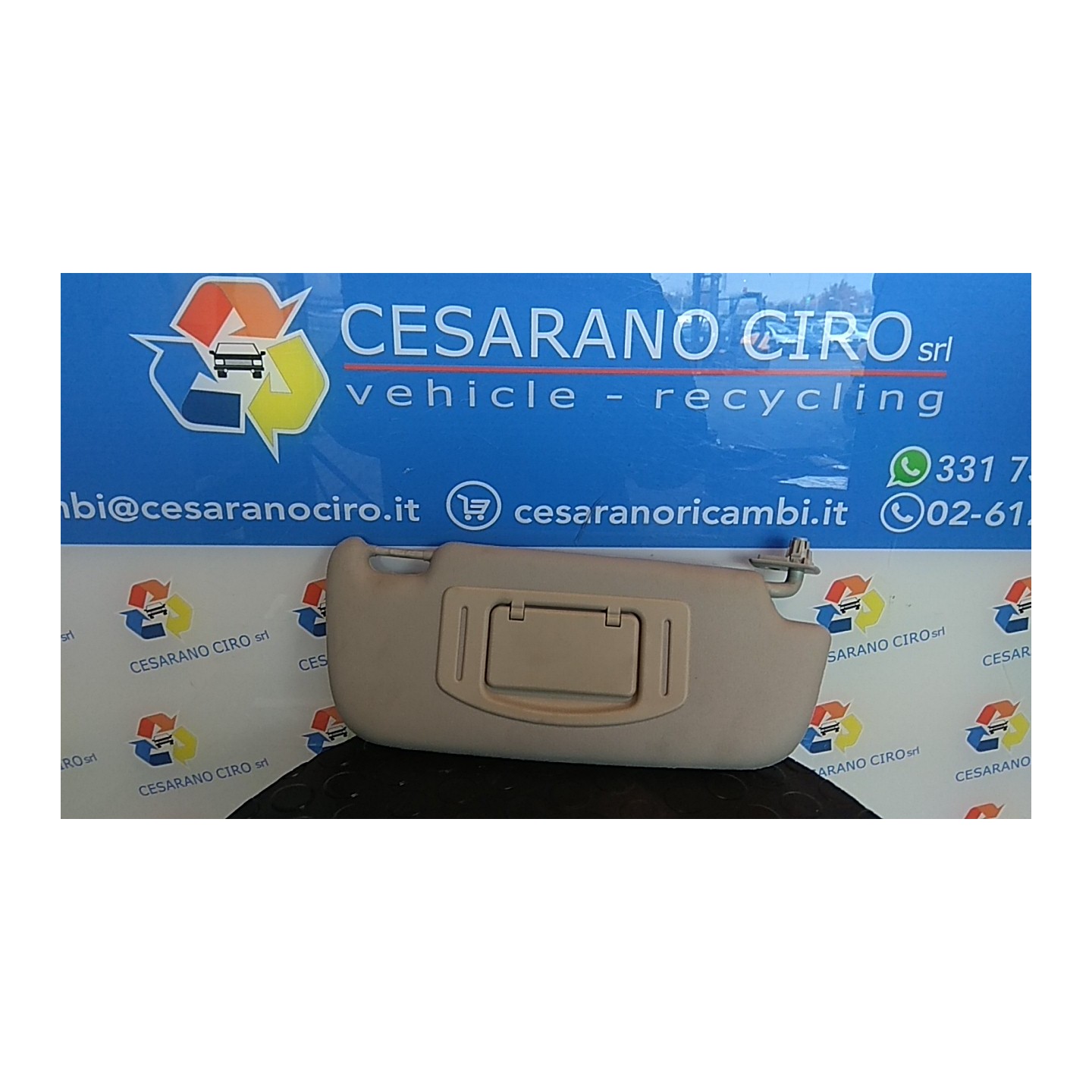 ALETTA PARASOLE PARABREZZA DX. 103 SMART FORFOUR (W454) (01/04-10/07) 134910 A4548100410CH0A