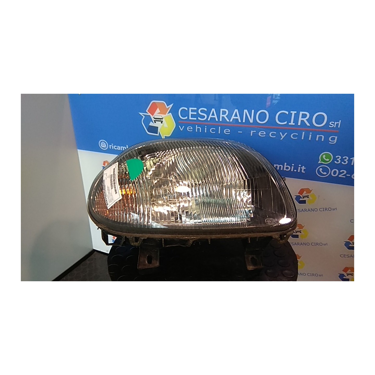 PROIETTORE HELLA DX. 194 RENAULT CLIO 2A SERIE (04/98-04/01) D7FD7 7701045169