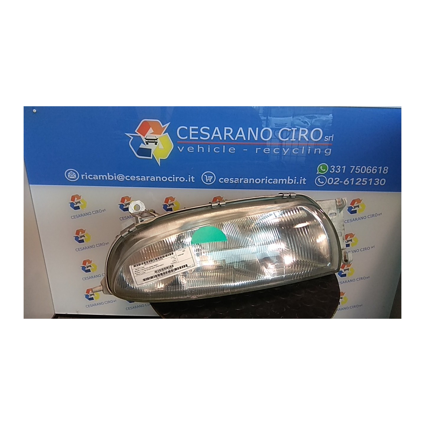 PROIETTORE DX. 230 FORD FIESTA (DX) (09/95-08/99) DHA 1042630