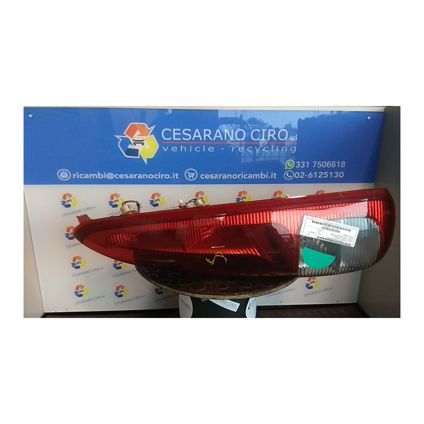 FANALE POST. DX. 233 CHEVROLET (DAEWOO) TACUMA (U100) (01/05-07/10) A16DMS 96460014