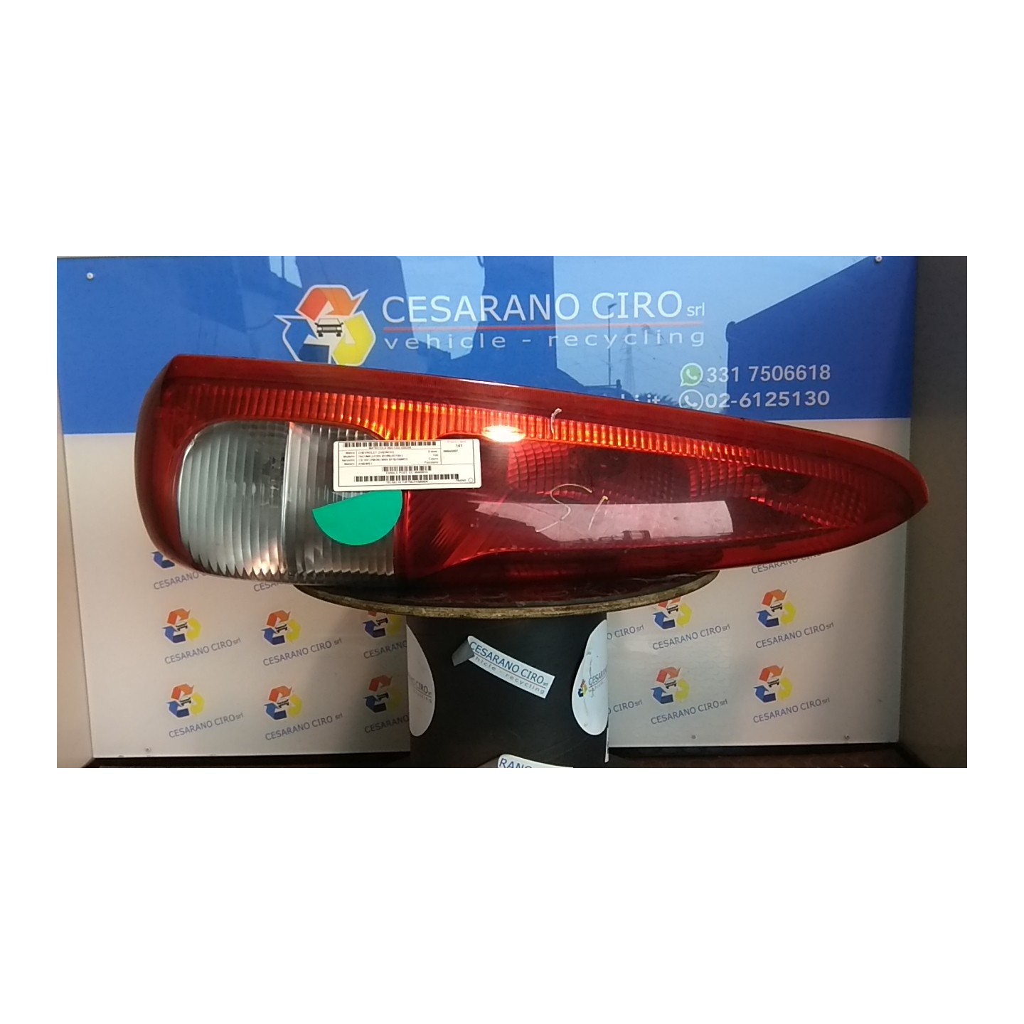 FANALE POST. SX. 234 CHEVROLET (DAEWOO) TACUMA (U100) (01/05-07/10) A16DMS 96460013