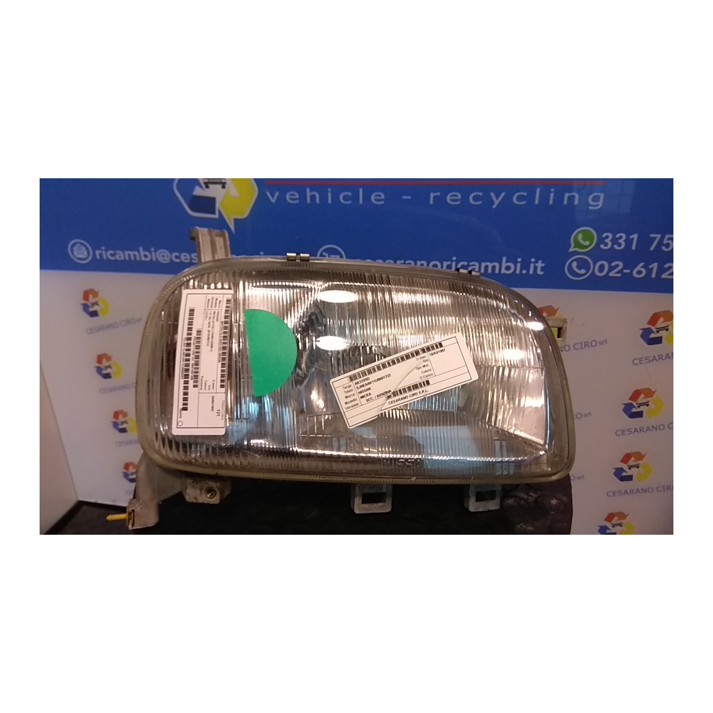 PROIETTORE DX. 240 NISSAN MICRA (K11E) (10/92-03/98) CG10 B60105F206