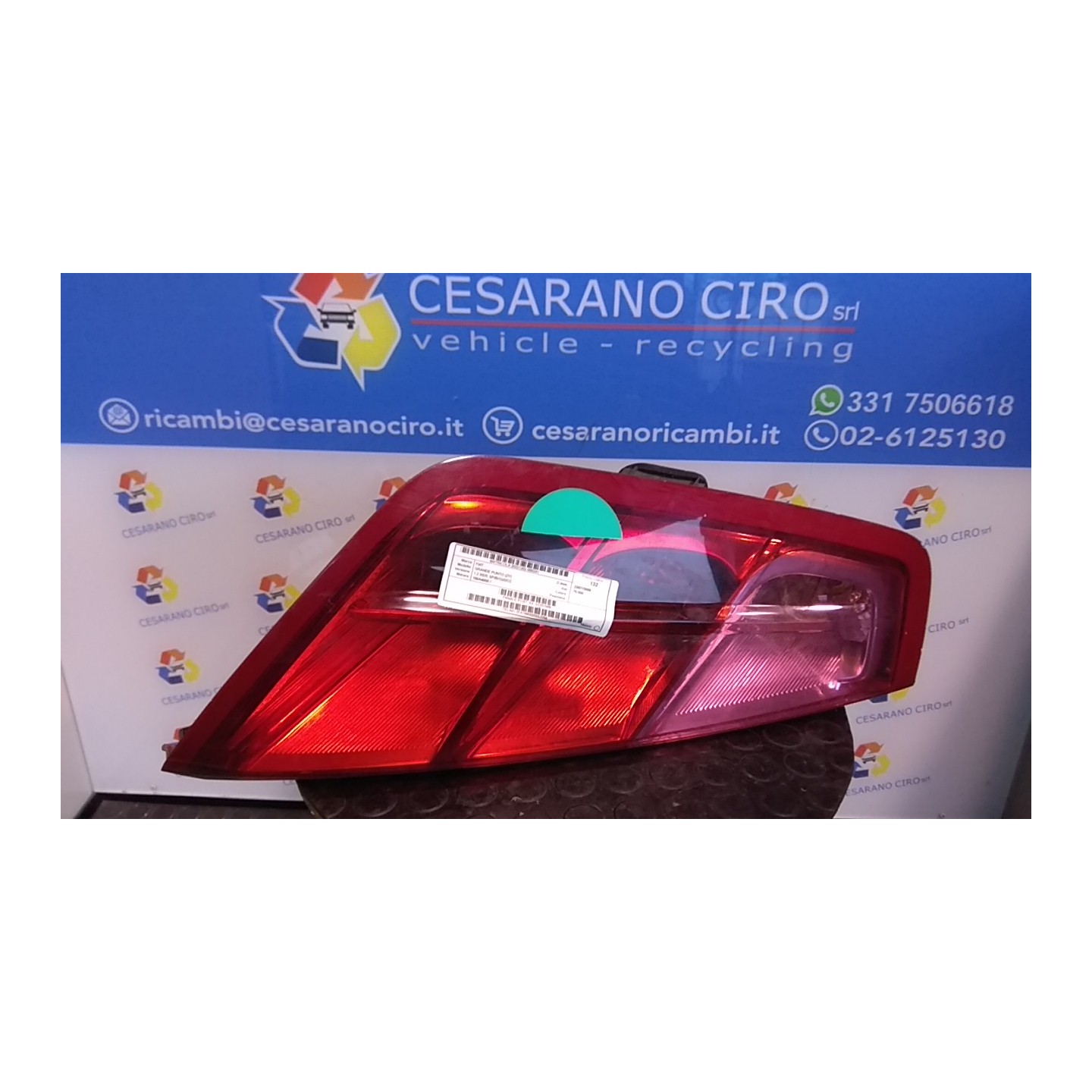 FANALE POST. SX. 241 FIAT GRANDE PUNTO (2Y) (06/05-12/08 199A4000 51701589