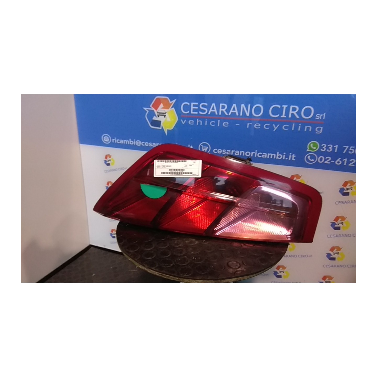 FANALE POST. SX. 242 FIAT GRANDE PUNTO (2Y) (06/05-12/08 199A4000 51701589