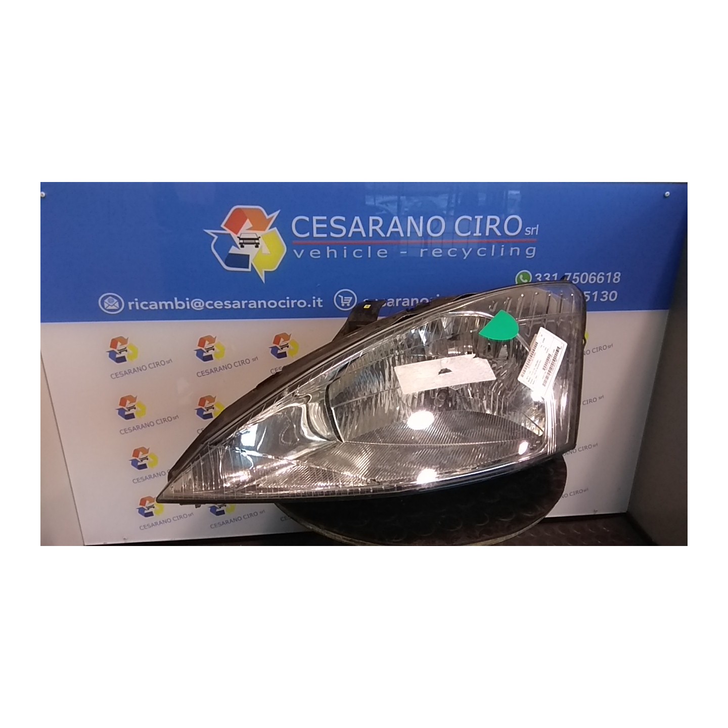 PROIETTORE C/REGOLAZ. MANUALE FARI SX. 244 FORD FOCUS (CAK) (10/98-03/02) F9DA 1152091