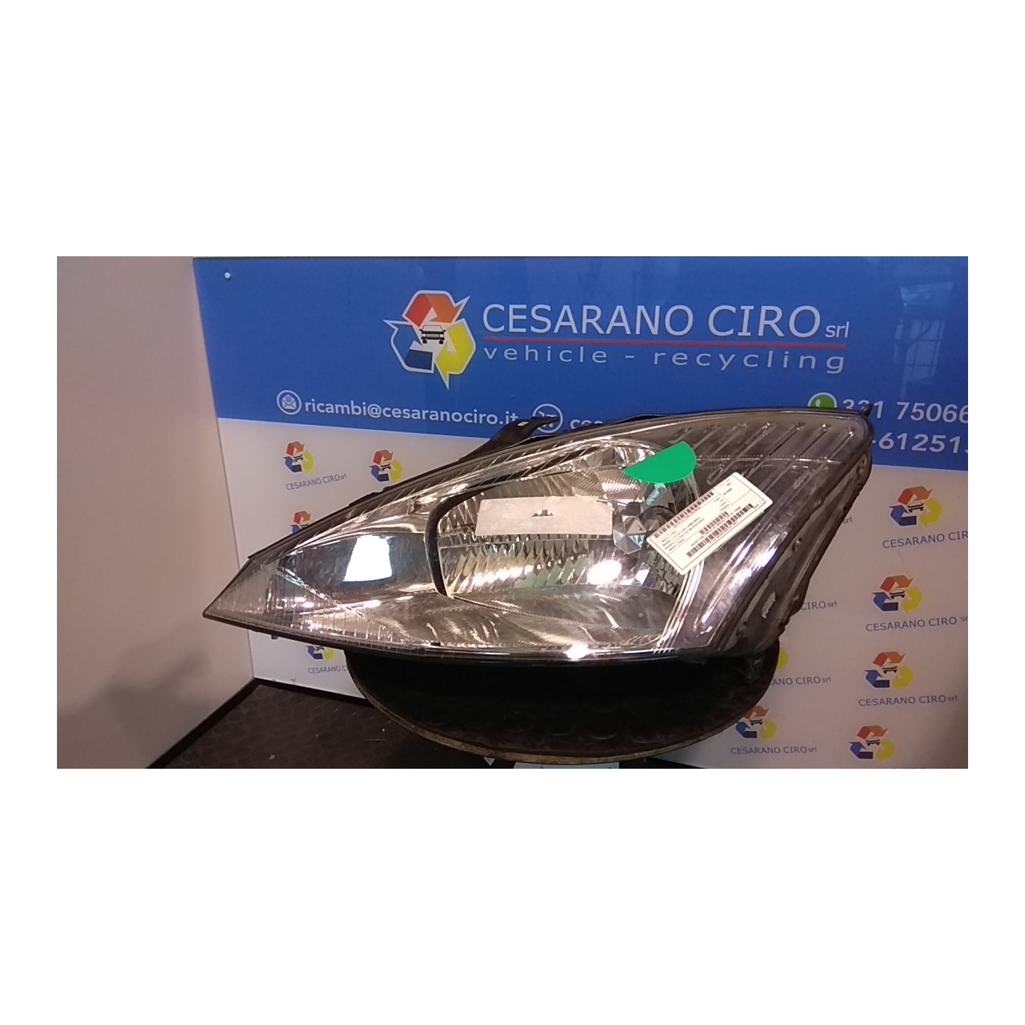 PROIETTORE C/REGOLAZ. MANUALE FARI SX. 244 FORD FOCUS (CAK) (10/98-03/02) F9DA 1152091