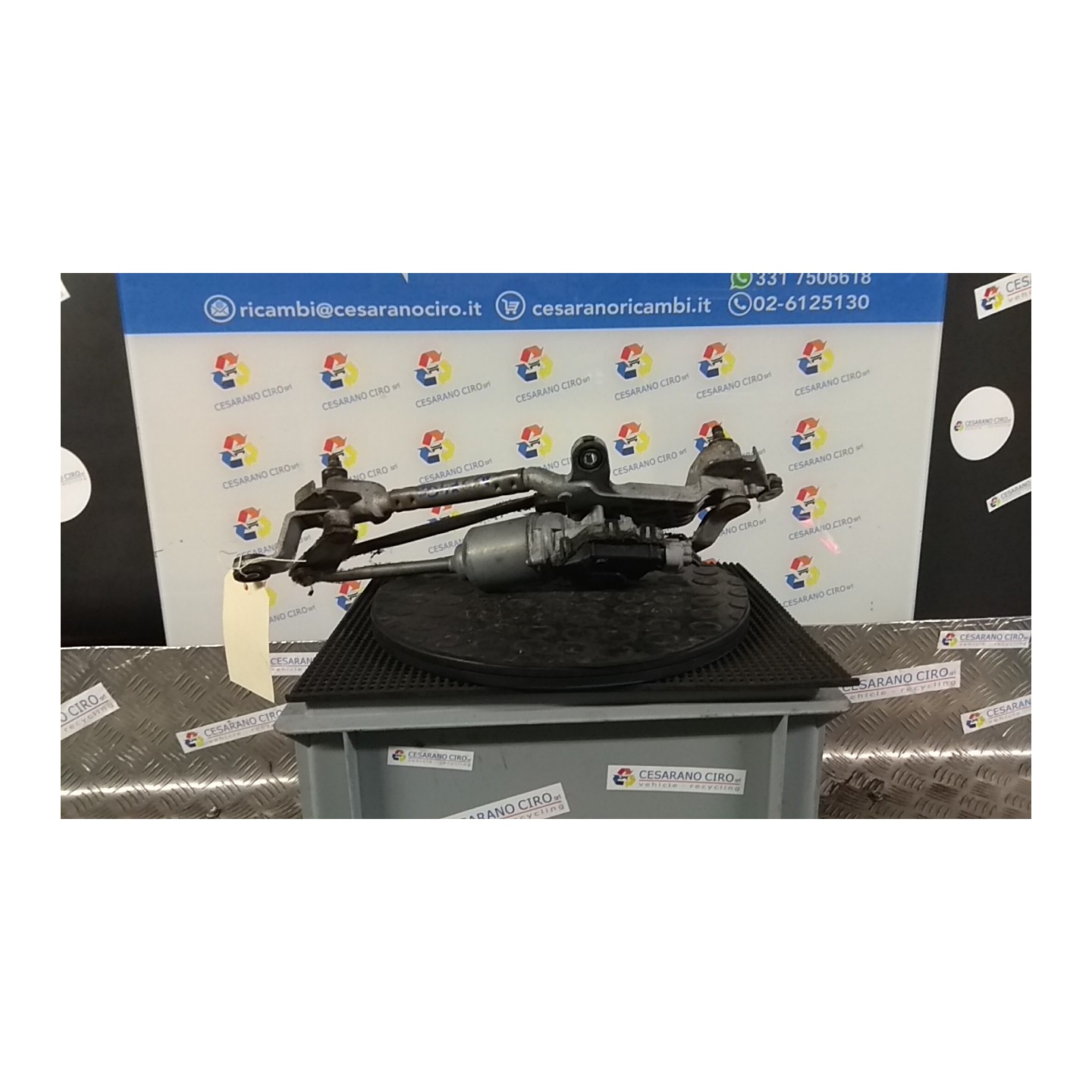 MECCANISMO TERGIPARABREZZA CON MOTORINO 168 FIAT SEDICI (3B) (02/06-11/11) D19AA 71750969