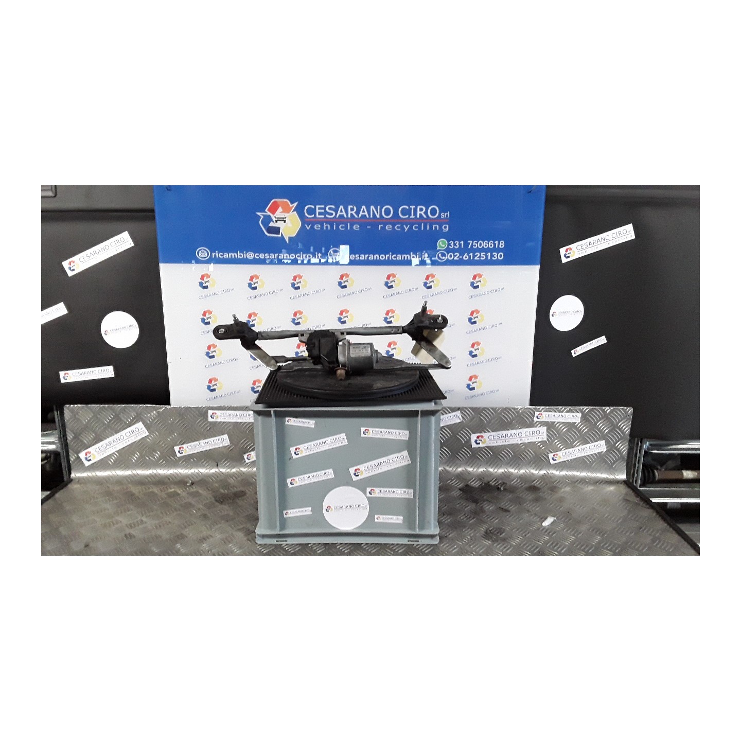 MECCANISMO TERGIPARABREZZA 181 OPEL MERIVA (X03) (03/03-12/10) Z14XEP 23003808