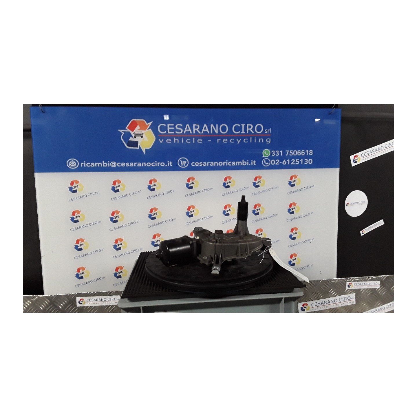 MOTORINO TERGIPARABREZZA DIVERGENTE DX. 185 CITROEN C4 PICASSO (09/06-08/13) 9HZ 6405PH