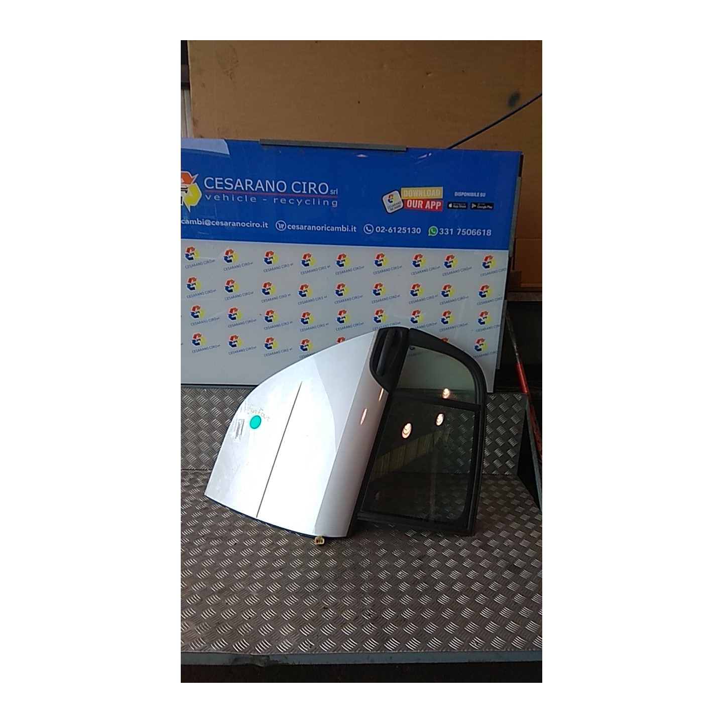 PANNELLO EST. PORTA POST. DX. 114 SMART FORFOUR (W454) (01/04-10/07) 134910 A4547320009CP6A