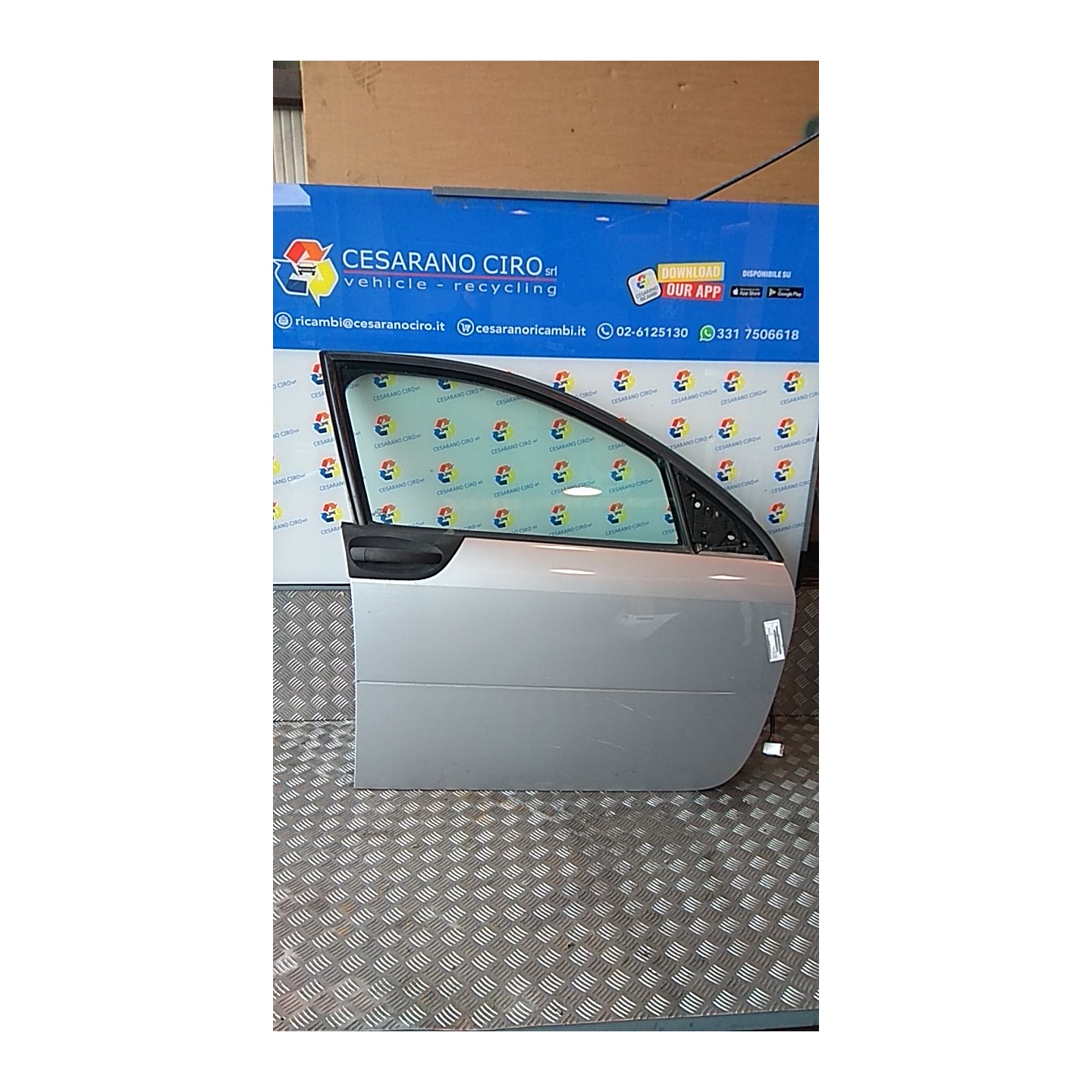 PANNELLO EST. PORTA ANT. DX. 116 SMART FORFOUR (W454) (01/04-10/07) 134910 A4547220009CP6A