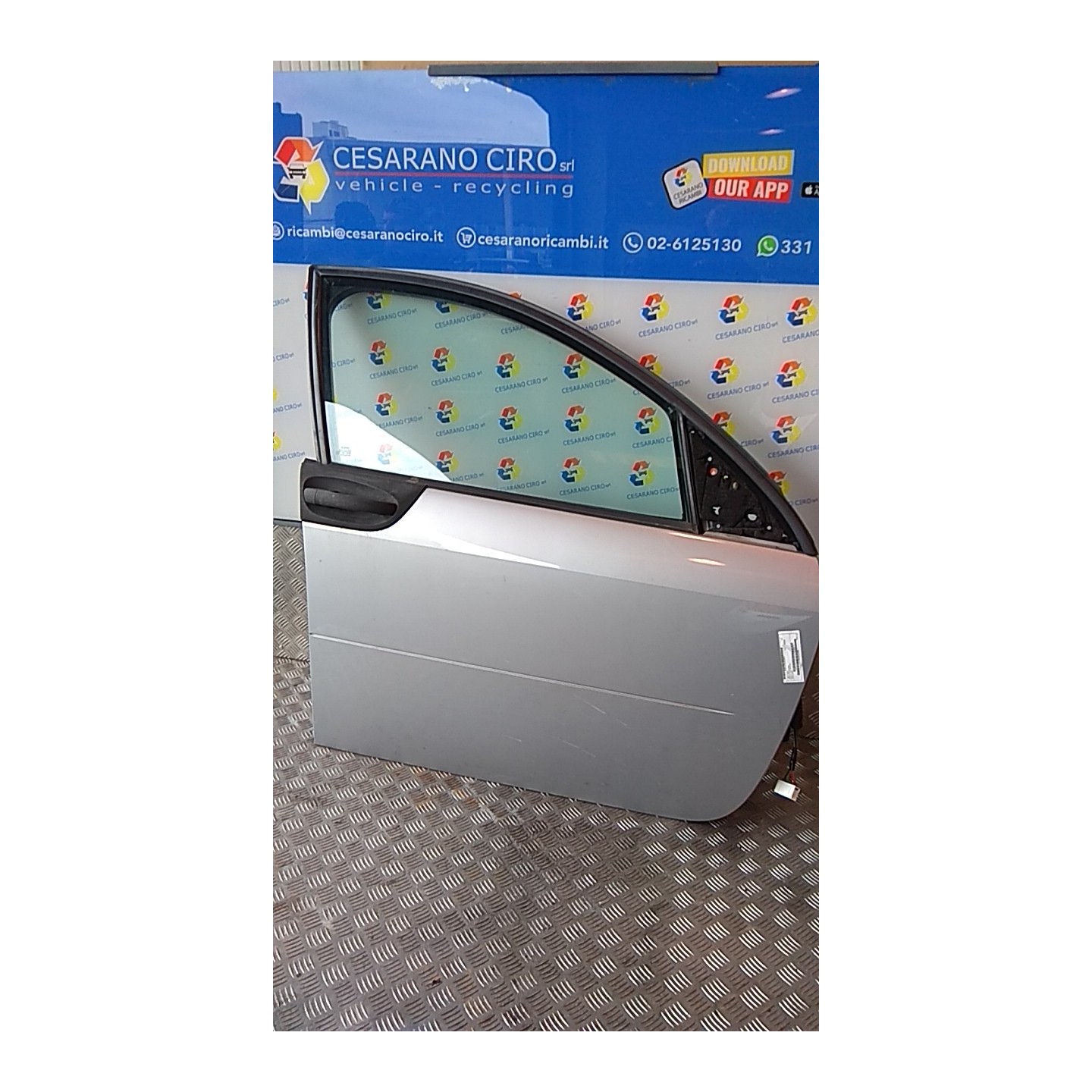 PANNELLO EST. PORTA ANT. DX. 116 SMART FORFOUR (W454) (01/04-10/07) 134910 A4547220009CP6A