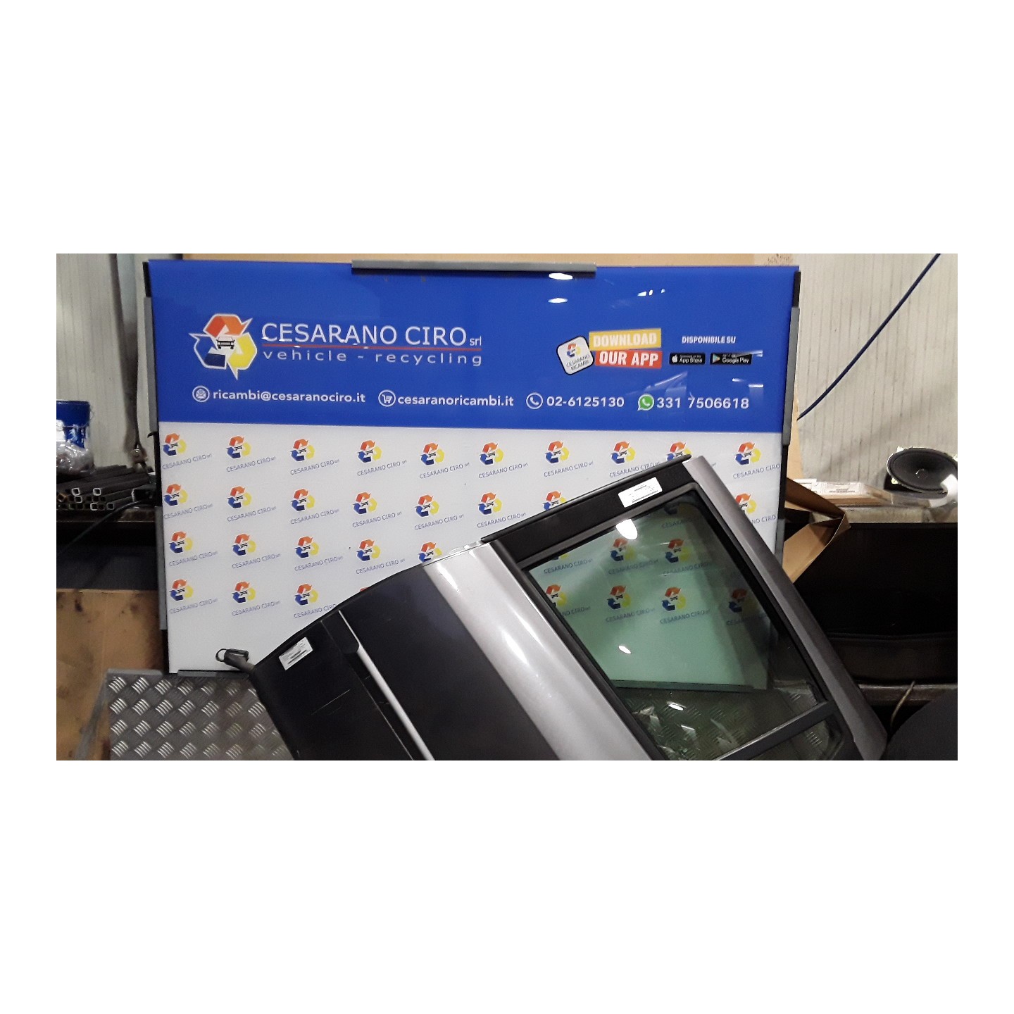 PORTA POST. SX. 055 RENAULT CLIO 3A SERIE (05/09-) K9K67 7751478293