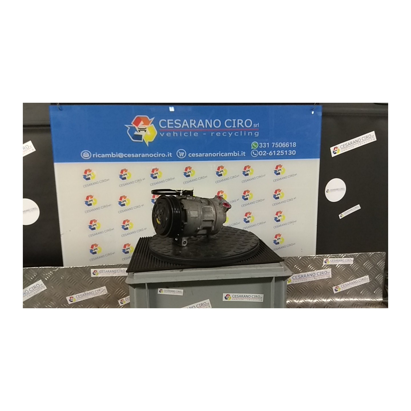 COMPRESSORE A/C C/A/C,C/A/C AUTO 012 FIAT BRAVO (3L) (01/07-03/10) 198A2000 55701201