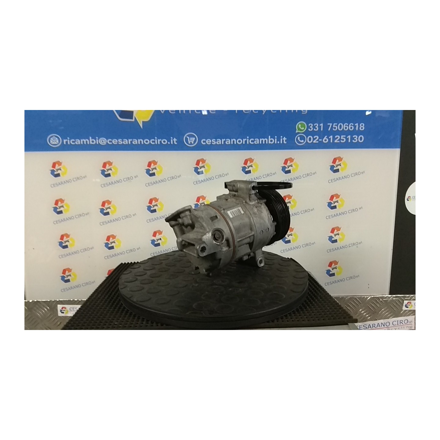 COMPRESSORE A/C C/A/C,C/A/C AUTO 012 FIAT BRAVO (3L) (01/07-03/10) 198A2000 55701201
